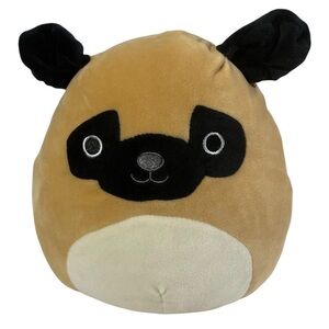 Original Squishmallow Kellytoy Prince The Pug 5” Plush